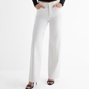 Express Wide Leg High Waisted Jeans 8L
